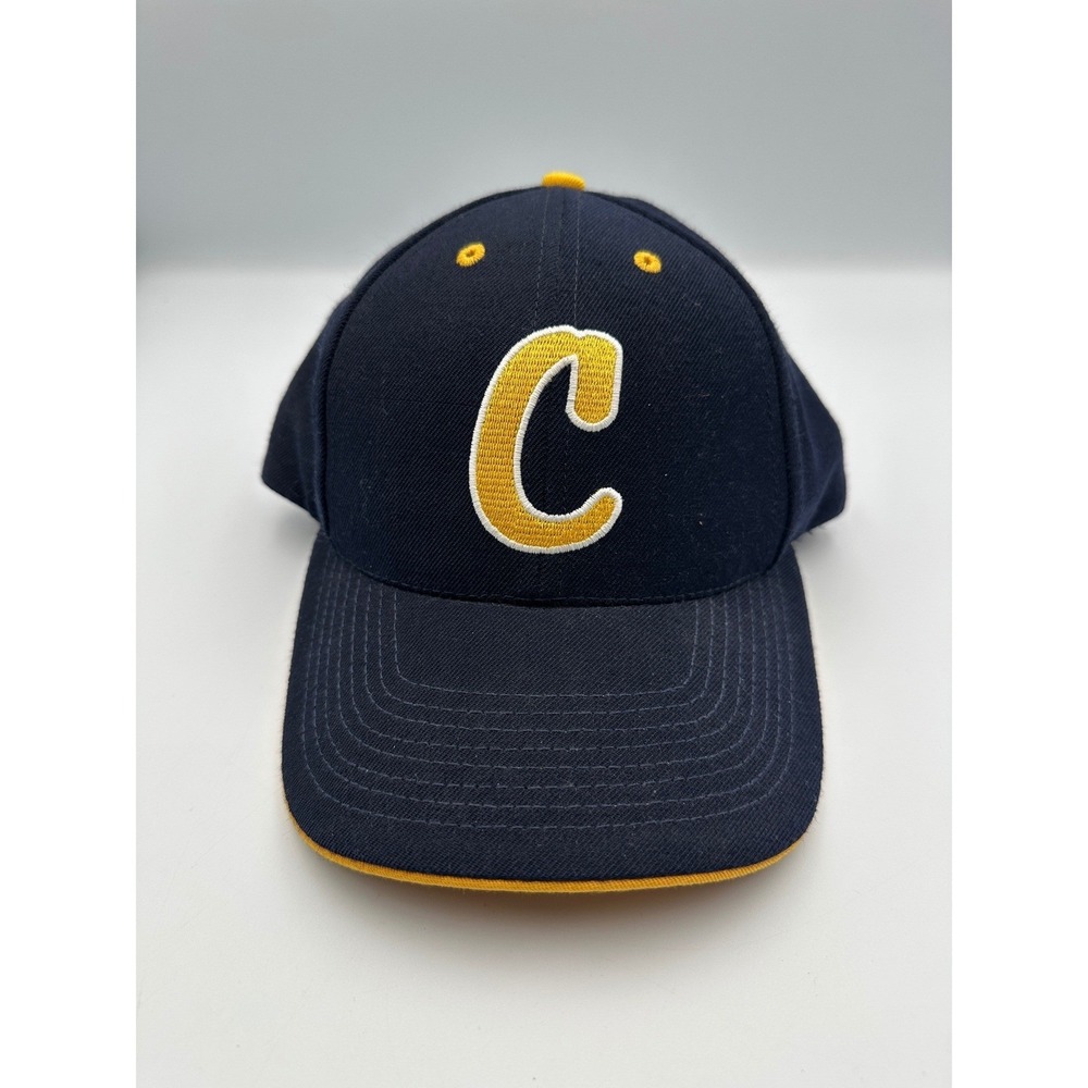 Vintage UC Berkeley Riddell Snapback Hat OSFM College California Golden Bears